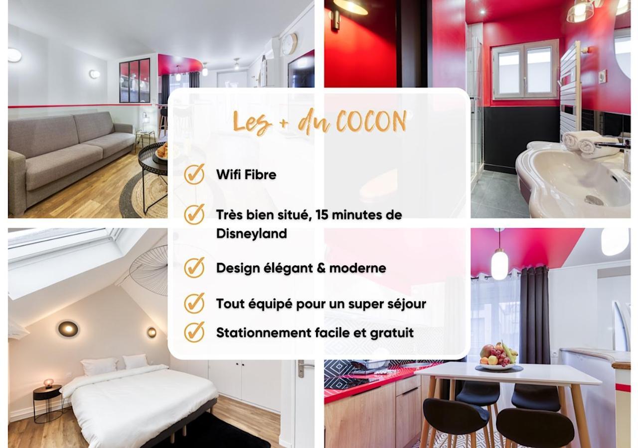 Le Cocon- Confort & Cosy A Proximite De Disneyland Chessy  Luaran gambar